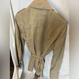 Women’s Banana Republic trench like coat.